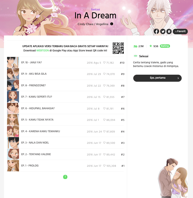 Line Webtoon - In A Dream - 4